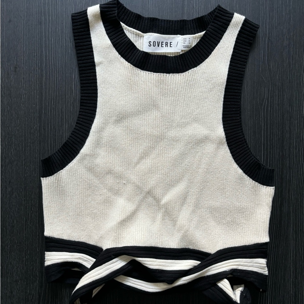 Sovere Drift Knit Tank in Neutral